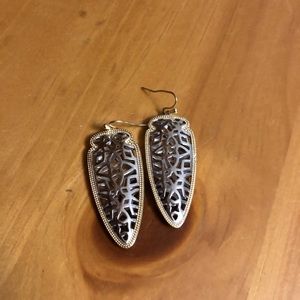 Kendra Scott Two Tone Sienna Sadie Earrings